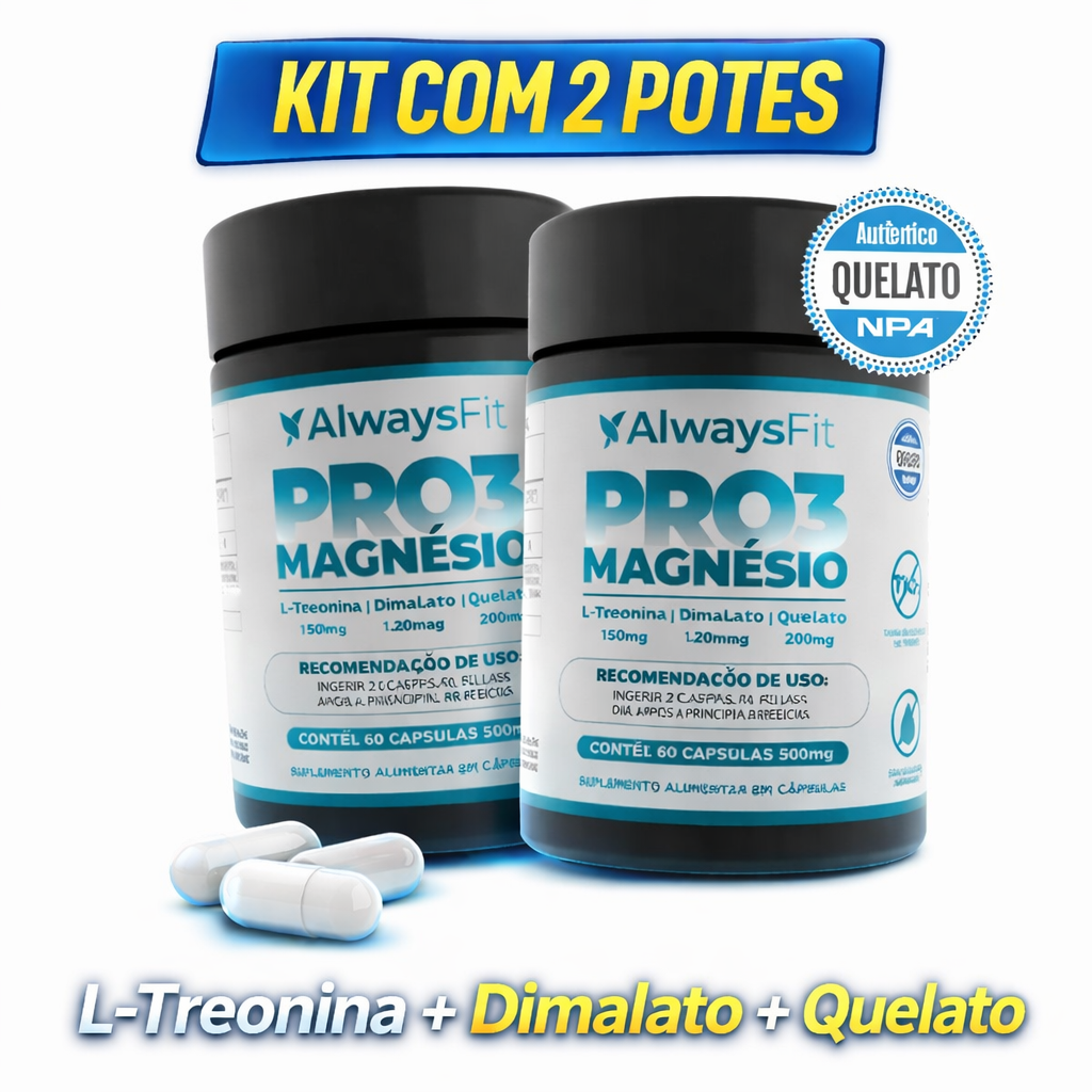 Kit 2 Pro3 Magnésio